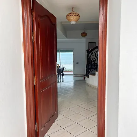 Splendid Beachfront Villa In Sidi Bouzid Beach With Pool Douar Ourlali Exterior photo