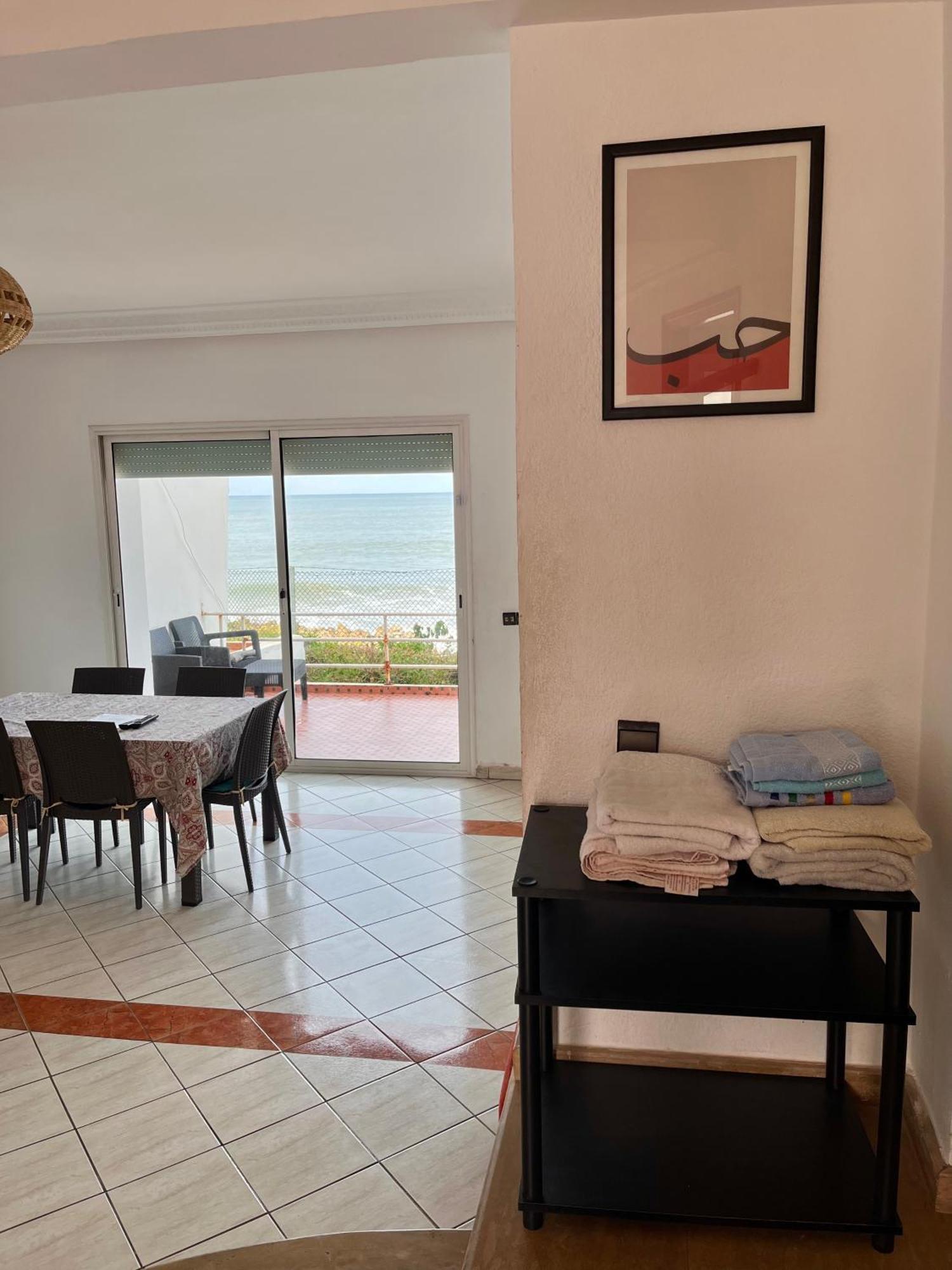Villa Splendid Beachfront In Sidi Bouzid With Pool Douar Ourlali