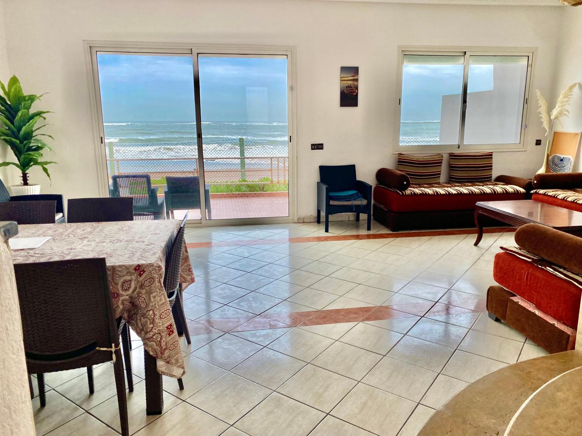 Villa Splendid Beachfront In Sidi Bouzid With Pool