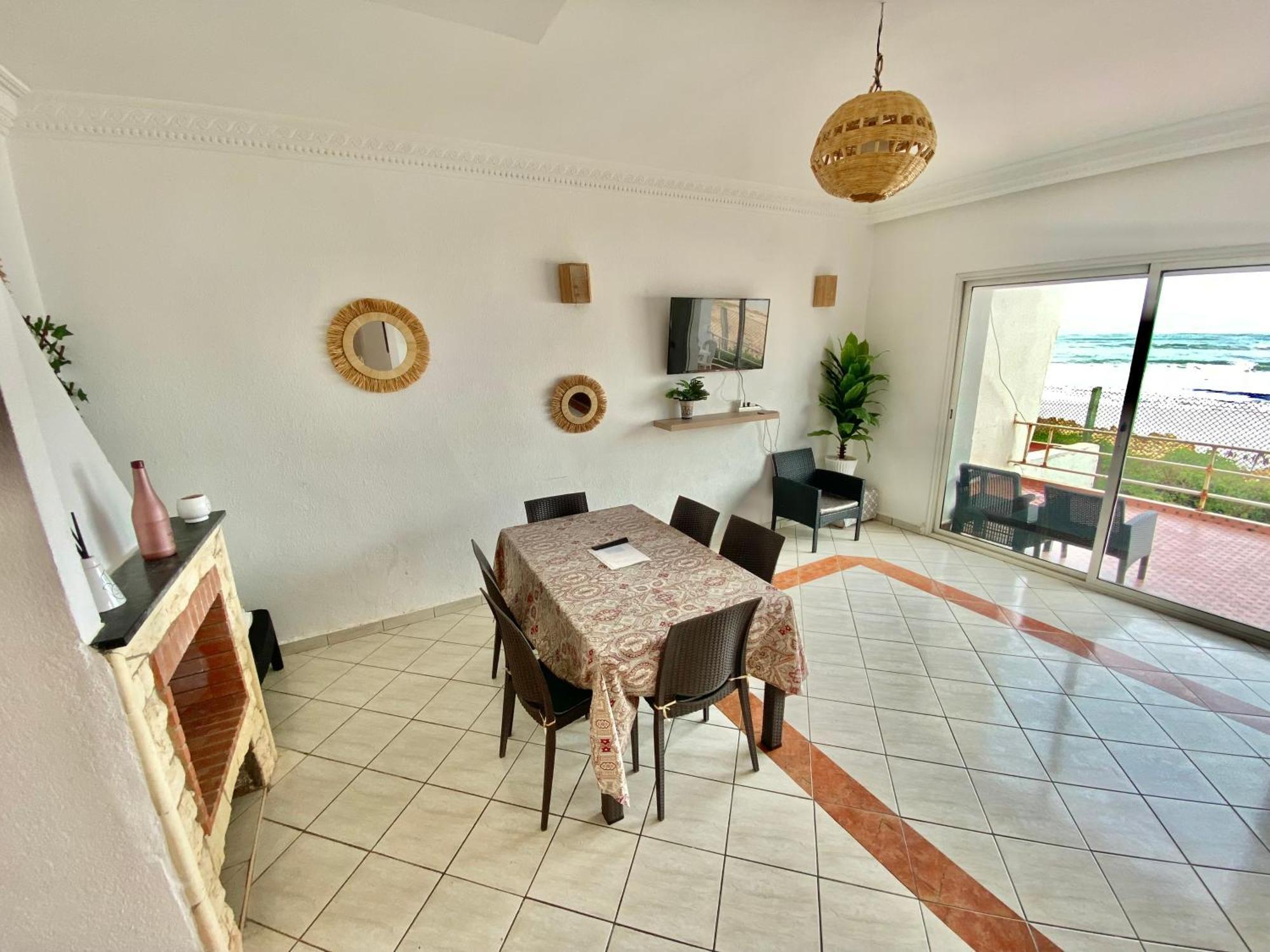 Splendid Beachfront In Sidi Bouzid With Pool Villa