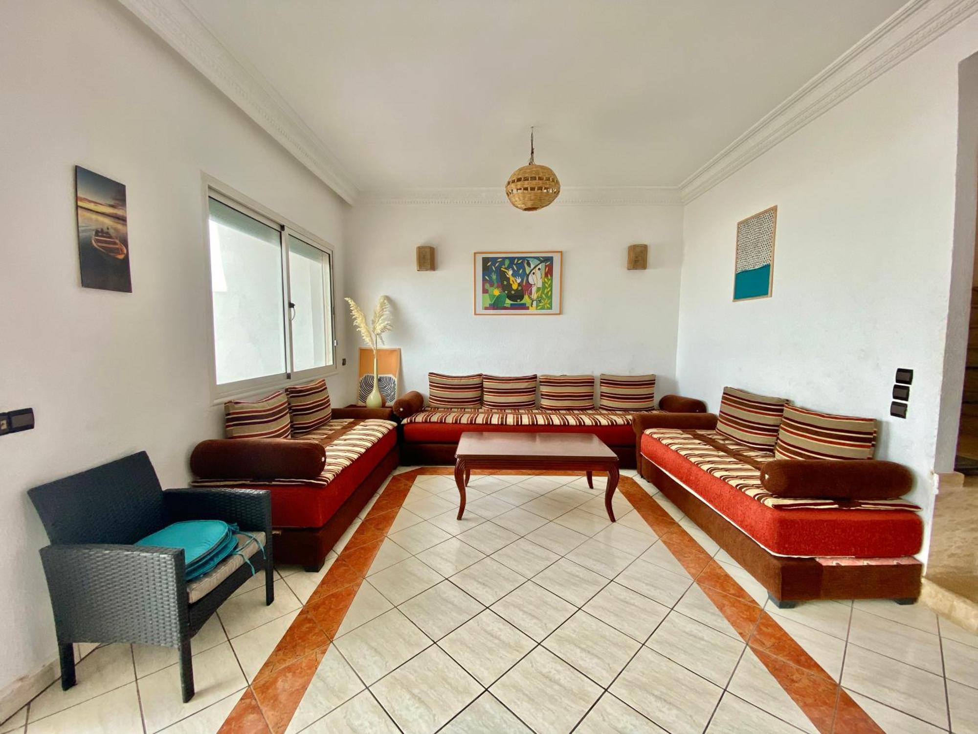 Splendid Beachfront In Sidi Bouzid With Pool Villa Douar Ourlali
